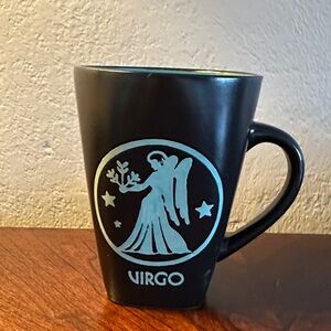 Virgo Zodiac Black Mug Fischer